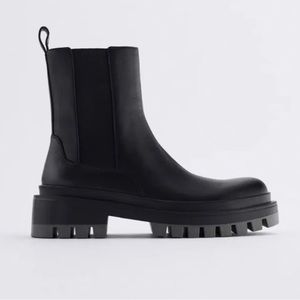 Zara Chunky Platform Boots